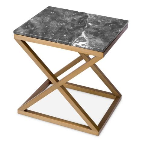 Eichholtz Living Side Table Criss Cross House of Isabella UK