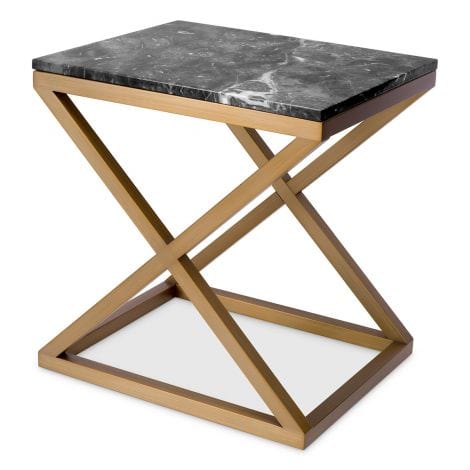 Eichholtz Living Side Table Criss Cross House of Isabella UK