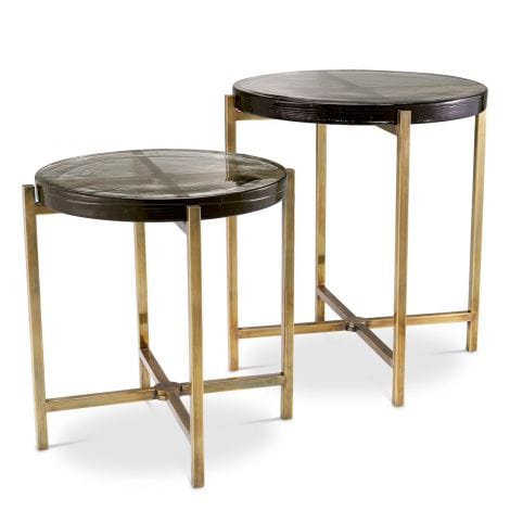 Eichholtz Living Side Table Haymann set of 2 House of Isabella UK