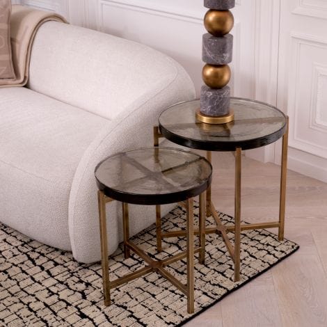 Eichholtz Living Side Table Haymann set of 2 House of Isabella UK