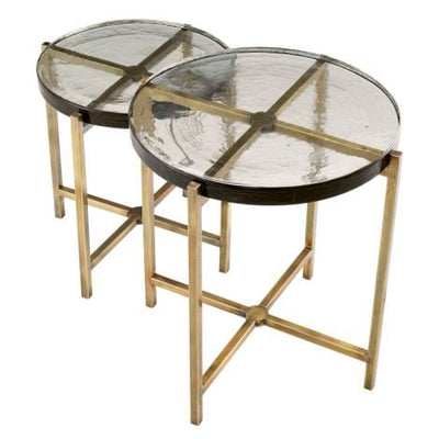 Eichholtz Living Side Table Haymann set of 2 House of Isabella UK