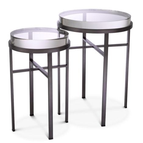Eichholtz Living Side Table Hoxton set of 2 House of Isabella UK