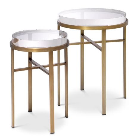 Eichholtz Living Side Table Hoxton set of 2 House of Isabella UK
