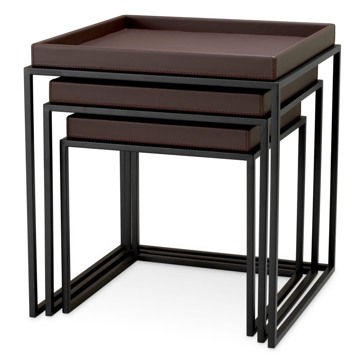 Eichholtz Living Side Table Leonard set of 3 House of Isabella UK