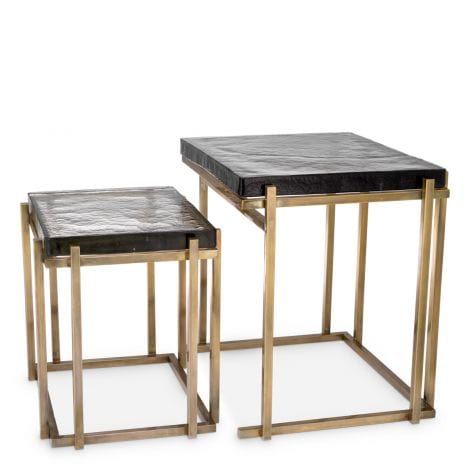 Eichholtz Living Side Table Niemeyer set of 2 House of Isabella UK
