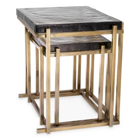 Eichholtz Living Side Table Niemeyer set of 2 House of Isabella UK