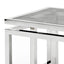 Eichholtz Living Side Table Palmer Stainless Steel House of Isabella UK