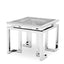 Eichholtz Living Side Table Palmer Stainless Steel House of Isabella UK