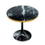 Eichholtz Living Side Table Parme - Black Faux Marble & Brushed Brass Finish House of Isabella UK