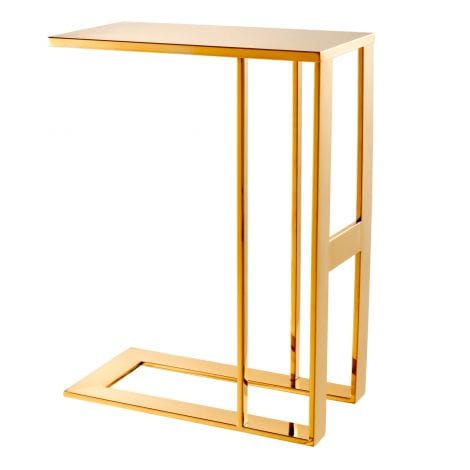 Eichholtz Living Side Table Pierre Gold House of Isabella UK