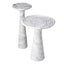 Eichholtz Living Side Table Pompano - Carrera Marble House of Isabella UK