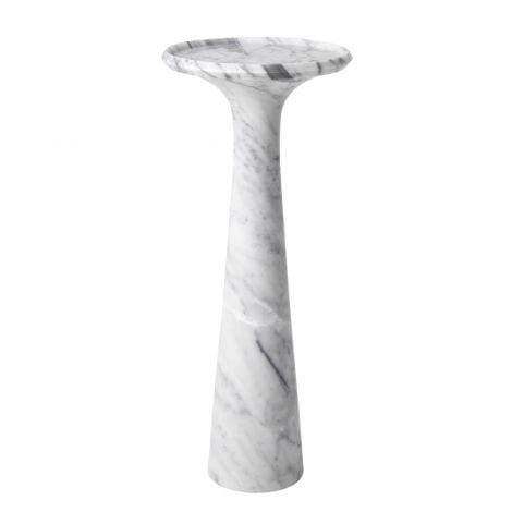 Eichholtz Living Side Table Pompano - Carrera Marble House of Isabella UK