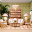 Eichholtz Living Side Table Saba Hexagon House of Isabella UK