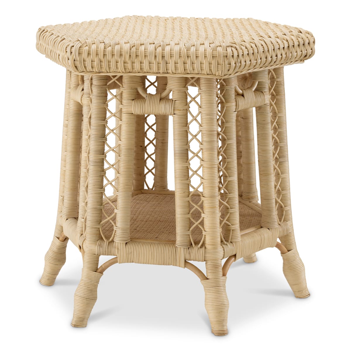 Eichholtz Living Side Table Saba Hexagon House of Isabella UK