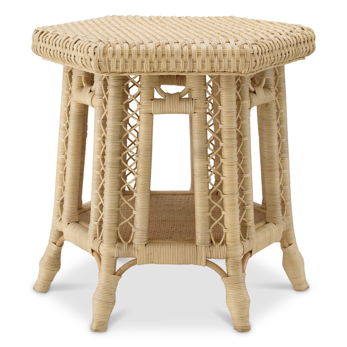 Eichholtz Living Side Table Saba Hexagon House of Isabella UK