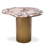 Eichholtz Living Side Table Shapiro Brushed brass finish | marble top House of Isabella UK