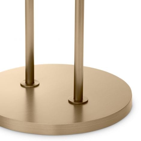 Eichholtz Living Side Table Zappa Brushed brass finish | marble top House of Isabella UK