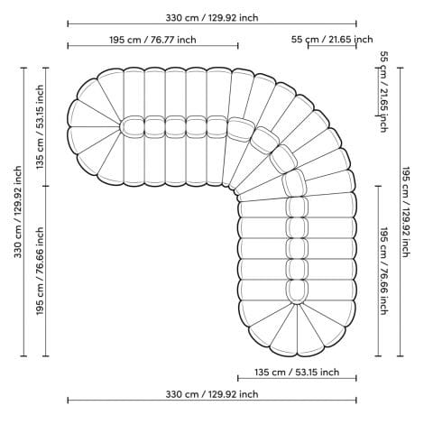 Eichholtz Living Sofa Alison House of Isabella UK