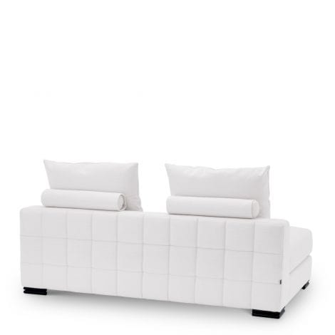 Eichholtz Living Sofa Clifford 2-Seater - Avalon White with Black Feet House of Isabella UK