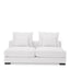 Eichholtz Living Sofa Clifford 2-Seater - Avalon White with Black Feet House of Isabella UK