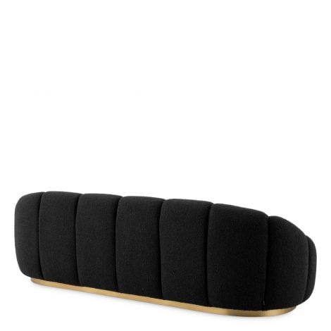 Eichholtz Living Sofa Inger Bouclé black House of Isabella UK