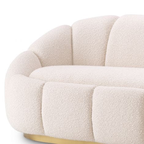 Eichholtz Living Sofa Inger Bouclé cream House of Isabella UK