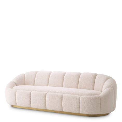 Eichholtz Living Sofa Inger Bouclé cream House of Isabella UK