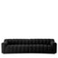 Eichholtz Living Sofa Kelly L Bouclé Black House of Isabella UK