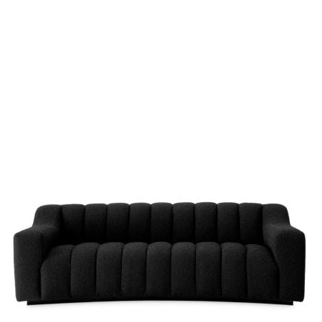 Eichholtz Living Sofa Kelly S Bouclé Black House of Isabella UK