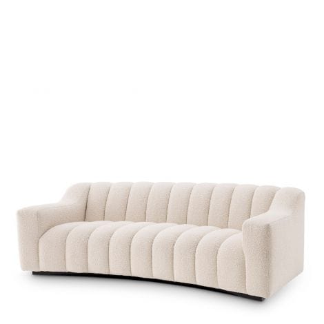 Eichholtz Living Sofa Kelly S Bouclé cream House of Isabella UK