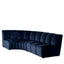 Eichholtz Living Sofa Lando corner Savona midnight blue velvet House of Isabella UK