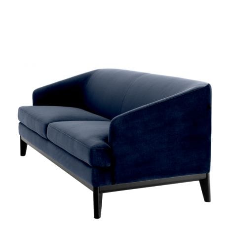 Eichholtz Living Sofa Monterey - Savona Midnight Blue Velvet House of Isabella UK