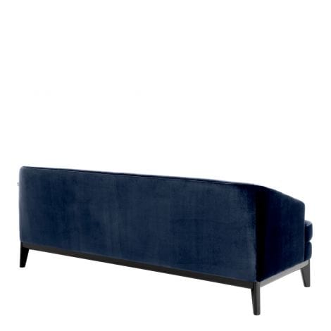 Eichholtz Living Sofa Monterey - Savona Midnight Blue Velvet House of Isabella UK