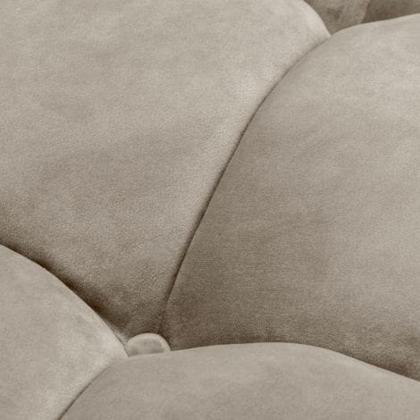 Eichholtz Living Sofa Sienna - Savona Greige Velvet with Black Legs House of Isabella UK