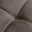 Eichholtz Living Sofa Sienna - Savona Grey Velvet with Brushed Brass Legs House of Isabella UK