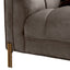 Eichholtz Living Sofa Sienna - Savona Grey Velvet with Brushed Brass Legs House of Isabella UK