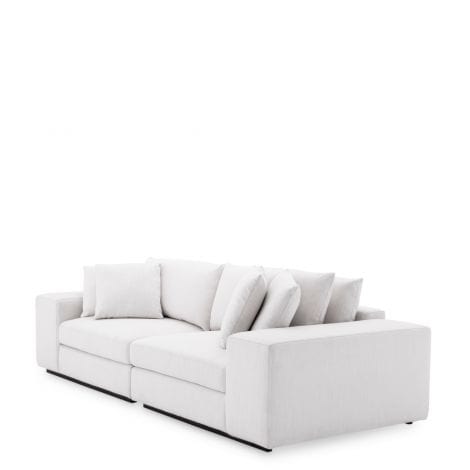 Eichholtz Living Sofa Vista Grande - Avalon White with Black Base House of Isabella UK
