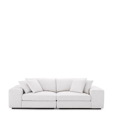 Eichholtz Living Sofa Vista Grande - Avalon White with Black Base House of Isabella UK