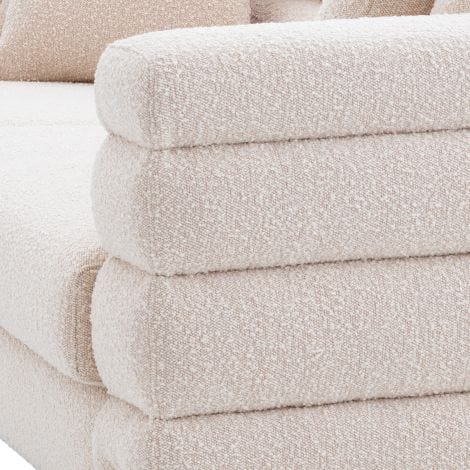 Eichholtz Living Sofa York - BouclÃ© Cream House of Isabella UK