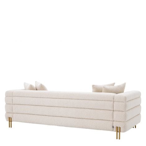 Eichholtz Living Sofa York - BouclÃ© Cream House of Isabella UK