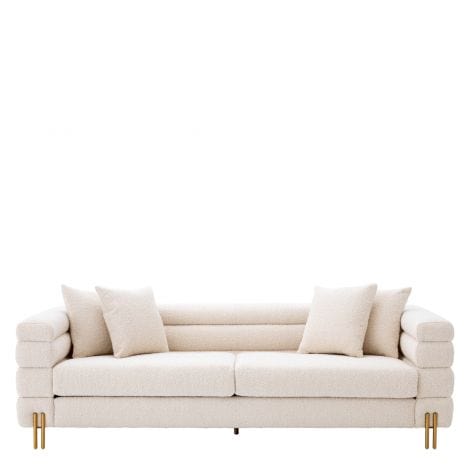 Eichholtz Living Sofa York - BouclÃ© Cream House of Isabella UK