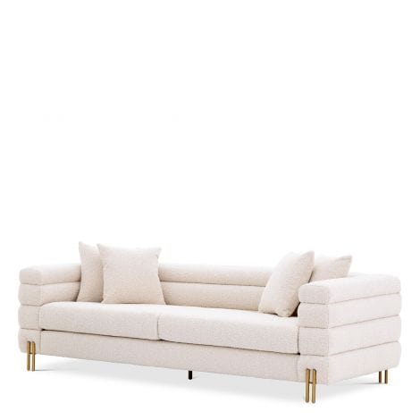 Eichholtz Living Sofa York - BouclÃ© Cream House of Isabella UK