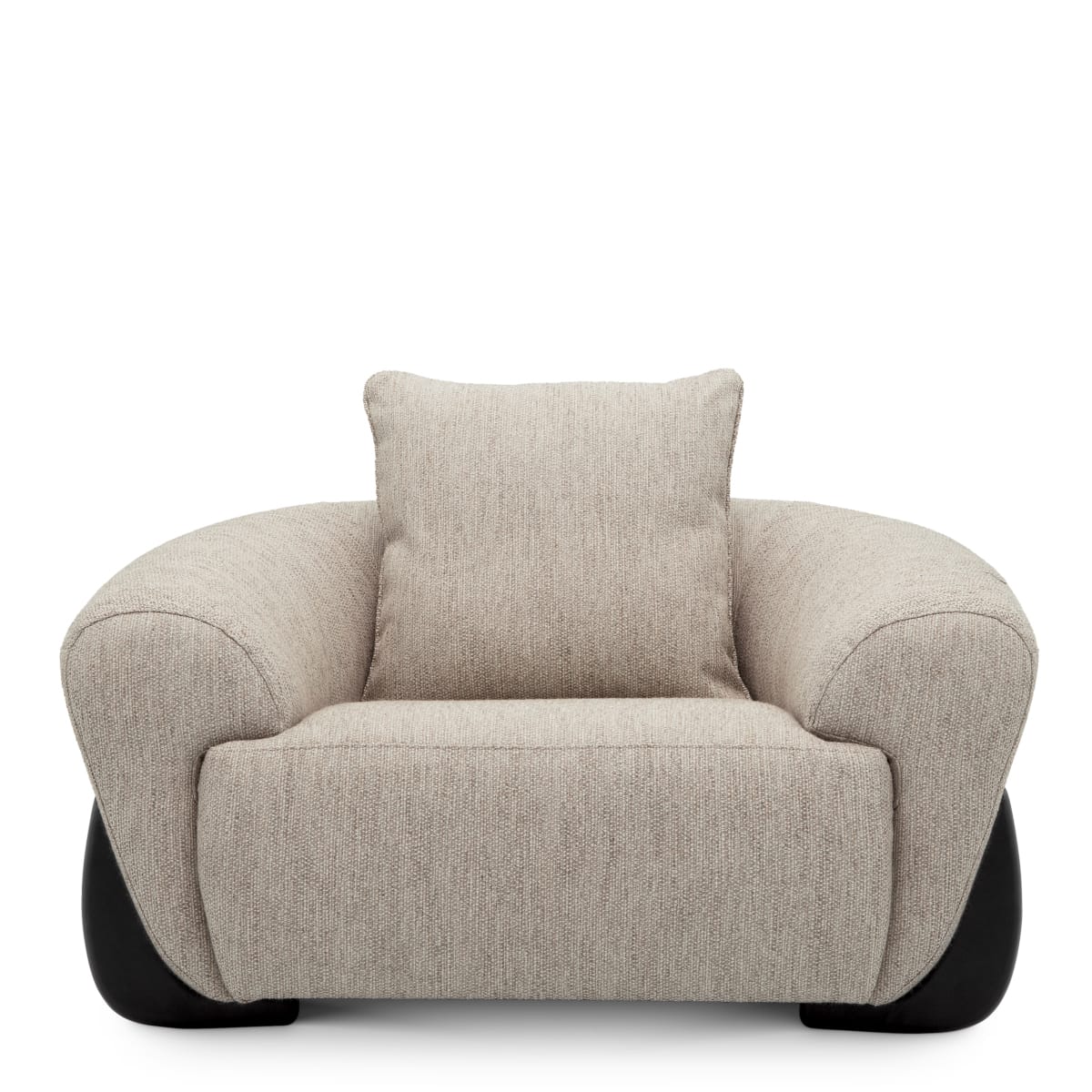 Eichholtz Living Splendor light grey Chair Siderno House of Isabella UK