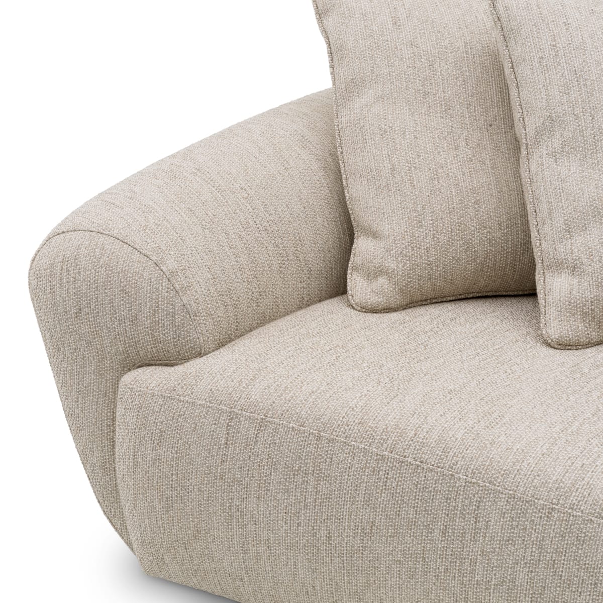 Eichholtz Living Splendor Light Grey Sofa Siderno House of Isabella UK