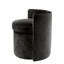 Eichholtz Living STOOL ARCADIA - ROCHE DARK GREY VELVET House of Isabella UK