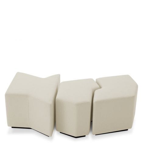 Eichholtz Living Stool Filbert set of 3 House of Isabella UK