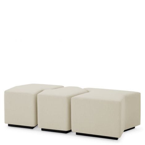 Eichholtz Living Stool Filbert set of 3 House of Isabella UK