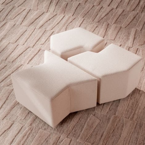 Eichholtz Living Stool Filbert set of 3 House of Isabella UK