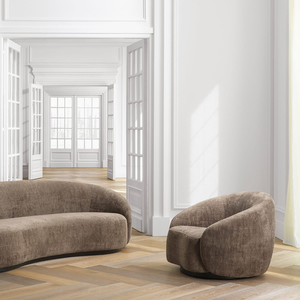 Eichholtz Living Swivel Chair Amore House of Isabella UK