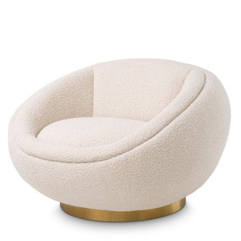 Eichholtz Living Swivel Chair Bollinger House of Isabella UK